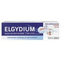 Elgydium Timer pasta edukacyjna do zębów zmieniająca kolor, 50 ml