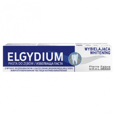 ELGYDIUM WHITENING Pasta wybielająca do zębów 75 ml