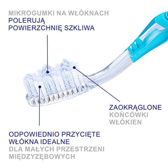 ELGYDIUM WHITENING Wybielająca szczoteczka do zębów MIĘKKA 1 szt.