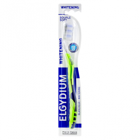 ELGYDIUM WHITENING Wybielająca szczoteczka do zębów MIĘKKA 1 szt.