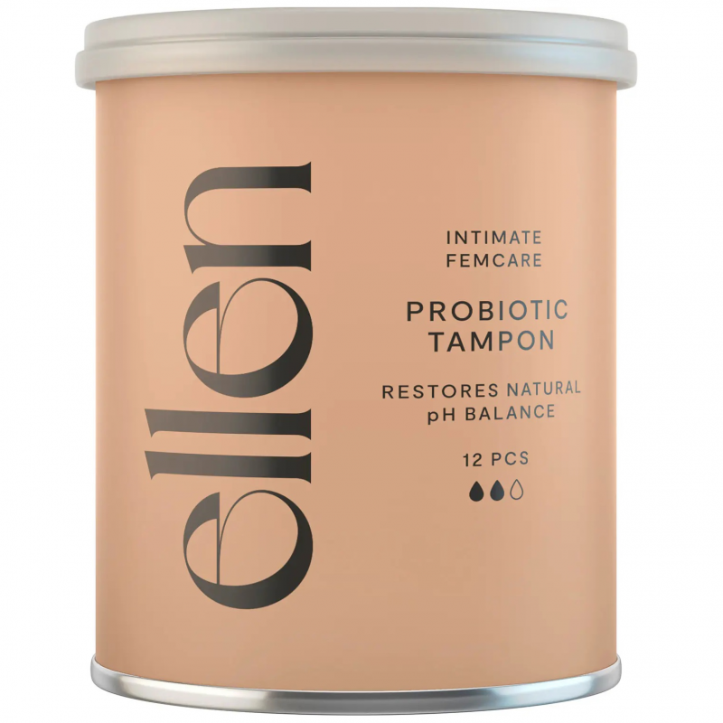 Ellen Medium tampony z probiotykiem, 12 szt.