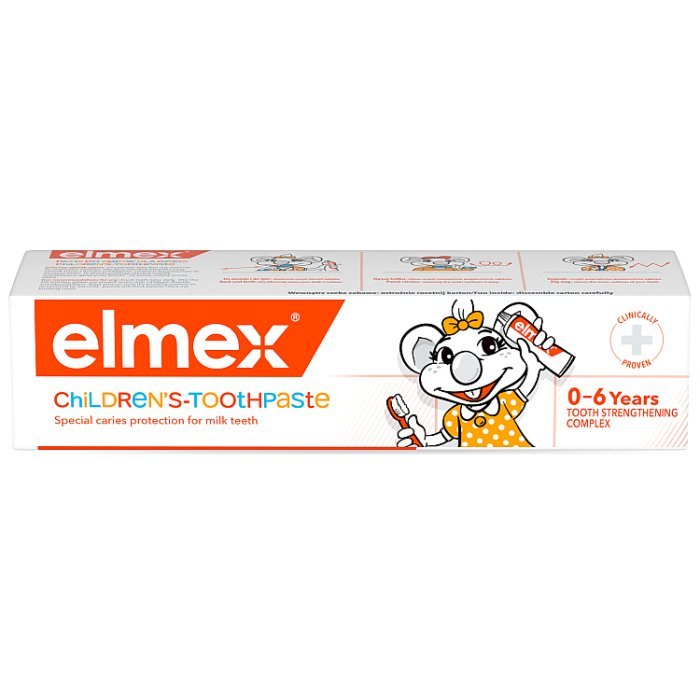 Elmex pasta do zębów dla dzieci (0-6 lat), 50 ml