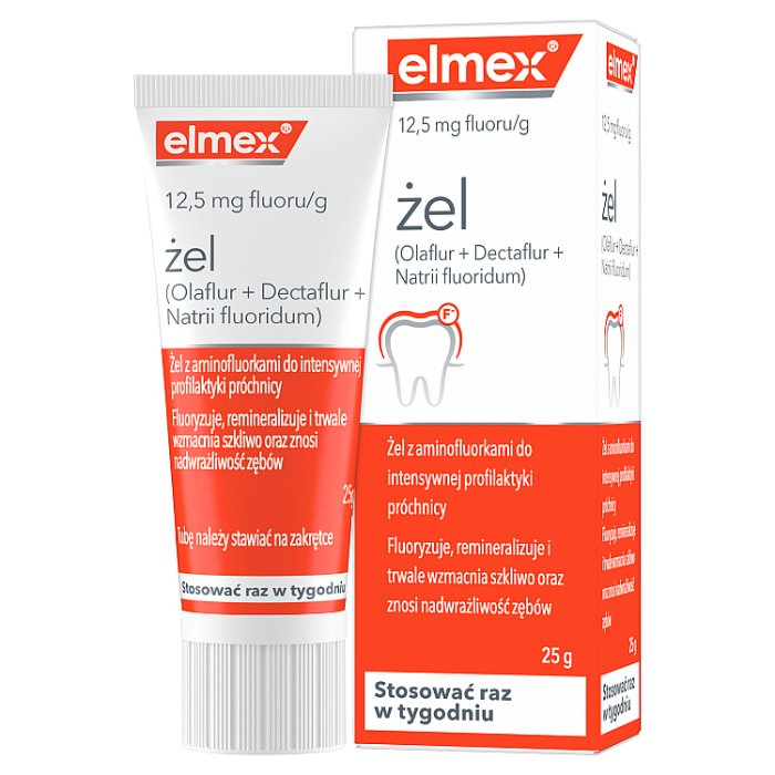 ELMEX Żel z aminofluorkami 25 g