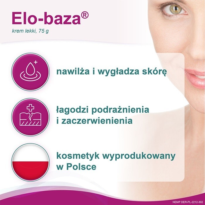 Elo-baza krem lekki, 75 g