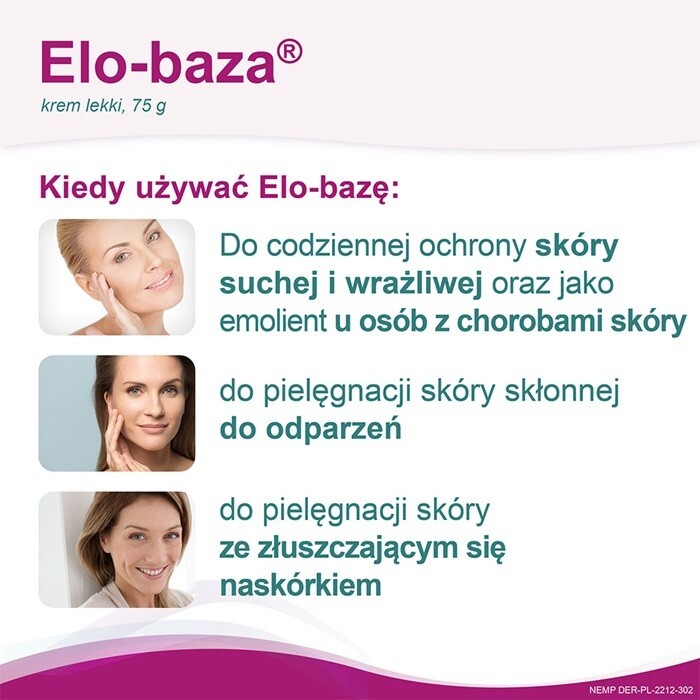 Elo-baza krem lekki, 75 g