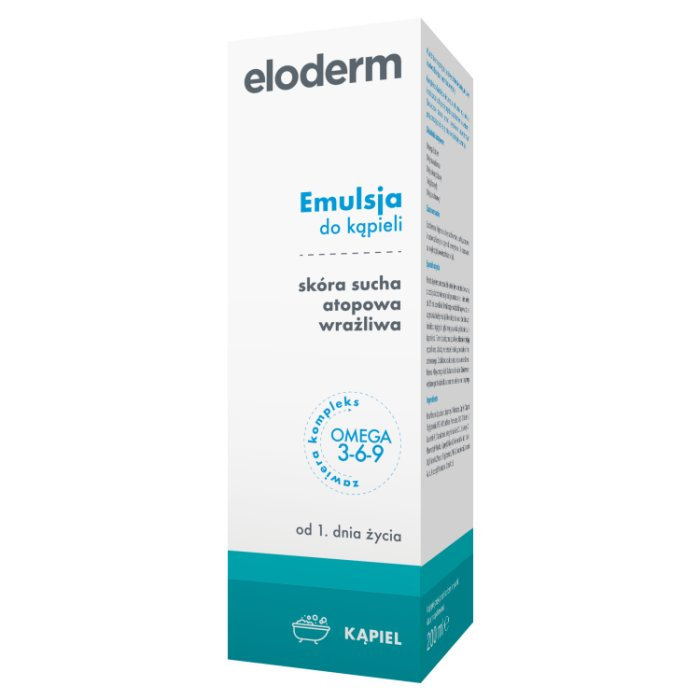 Eloderm emulsja do kąpieli, 200 ml