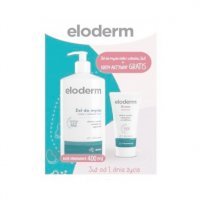 Eloderm żel do mycia 400 ml + krem aktywny, 75 ml
