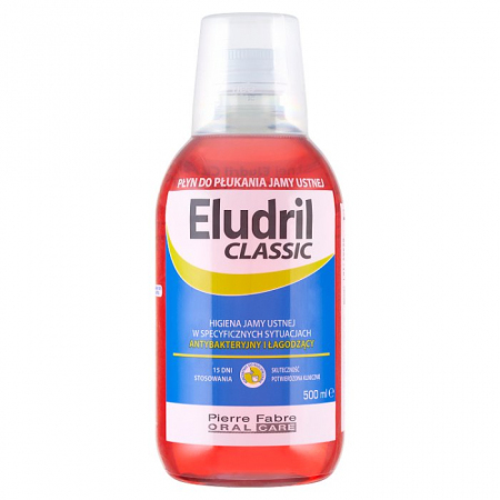 ELUDRIL Classic Płyn do płukania jamy ustnej  500 ml