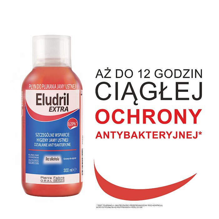 Eludril Extra płyn do płukania jamy ustnej, 300 ml