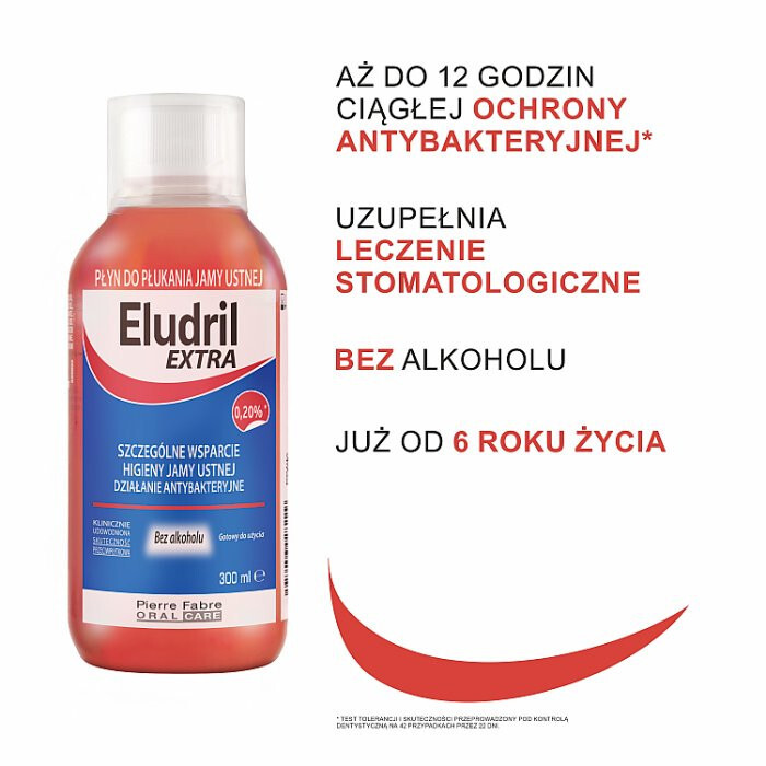 Eludril Extra płyn do płukania jamy ustnej, 300 ml