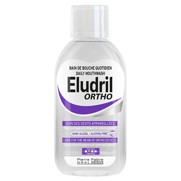 Eludril ORTHO Płyn do płukania jamy ustnej 500 ml