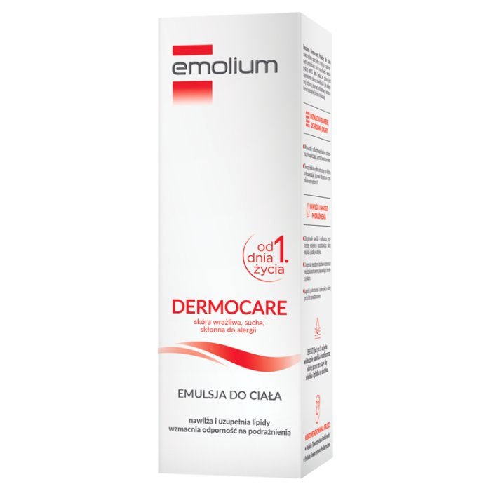 Emolium Dermocare emulsja do ciała, 400 ml