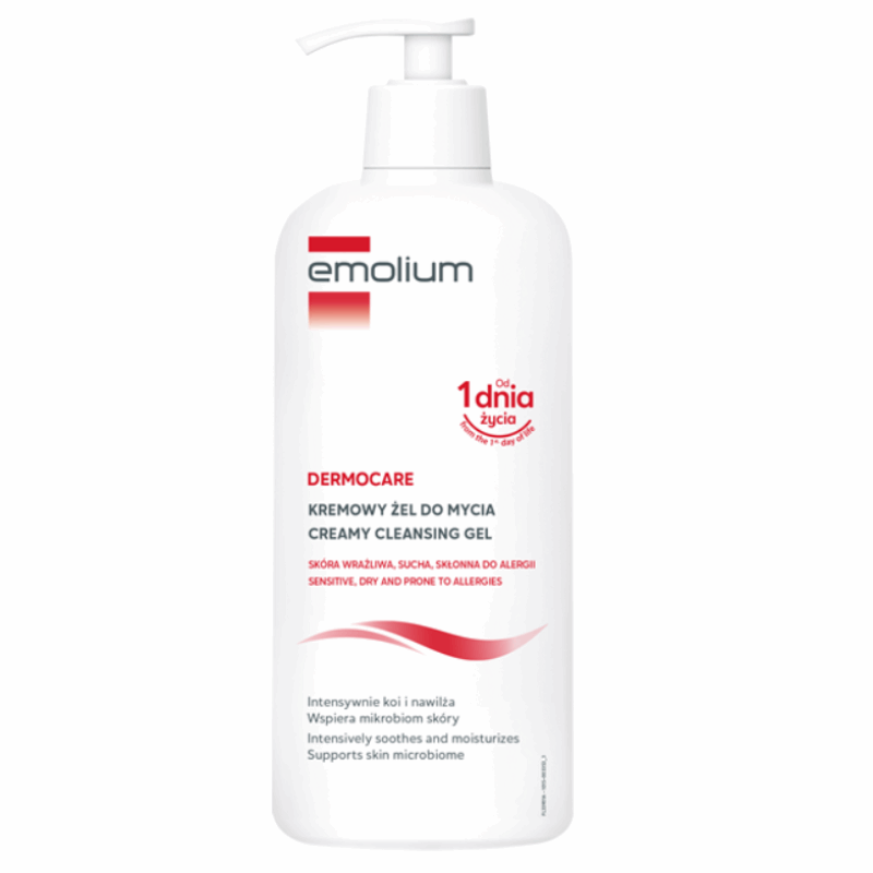 Emolium Dermocare Kremowy żel do mycia, 400 ml