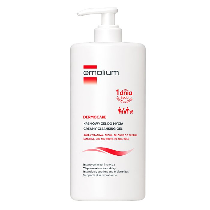 Emolium Dermocare Kremowy żel do mycia, 750 ml