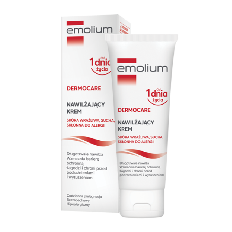 Emolium Dermocare Nawilżający krem, 75 ml
