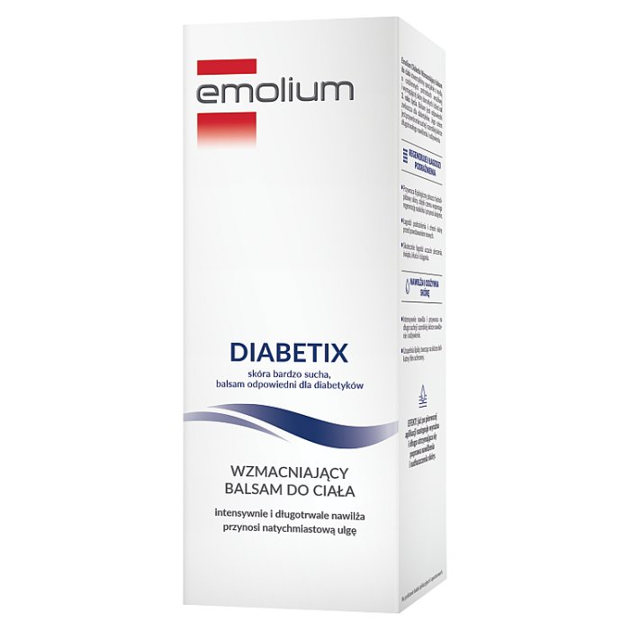 Emolium Diabetix wzmacniający balsam do ciała, 200 ml