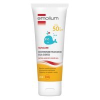 Emolium Suncare Ochronne mleczko dla dzieci SPF 50+, 125 ml