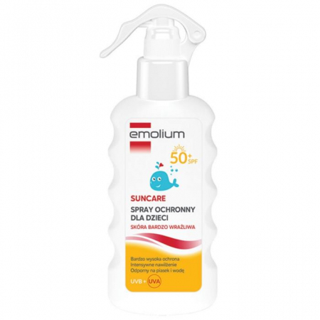 Emolium Suncare Spray ochronny dla dzieci SPF 50+, 175 ml