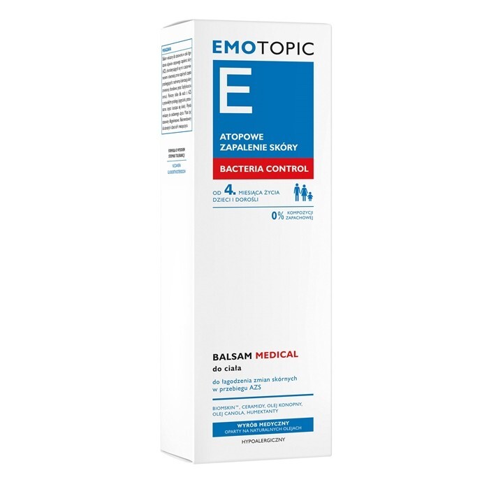 Emotopic Bacteria Control balsam do ciała Medical, 200 ml