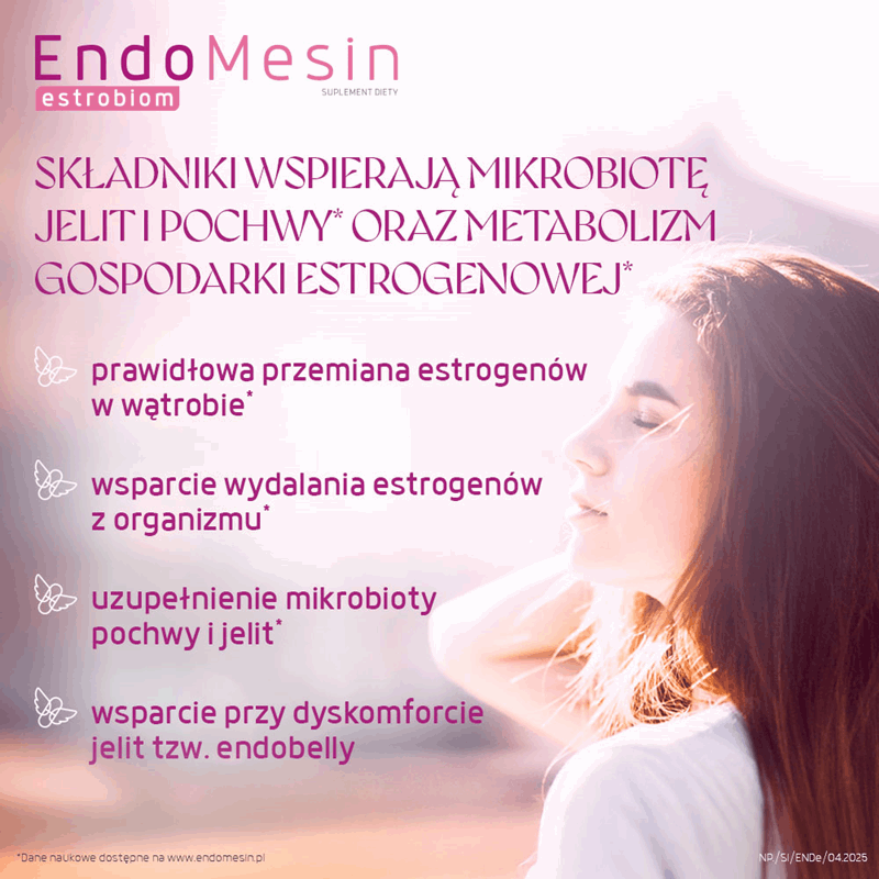 EndoMesin Estrobiom kapsułki, 60 szt.