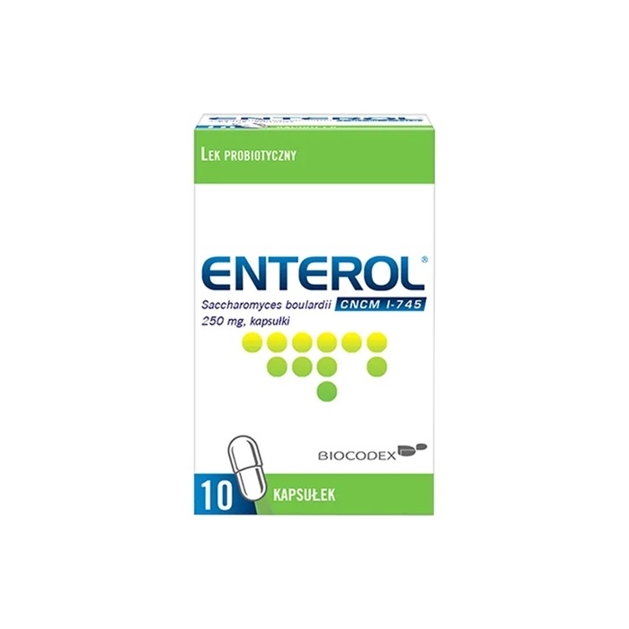 Enterol 250 mg probiotyk kapsułki, 30 szt.