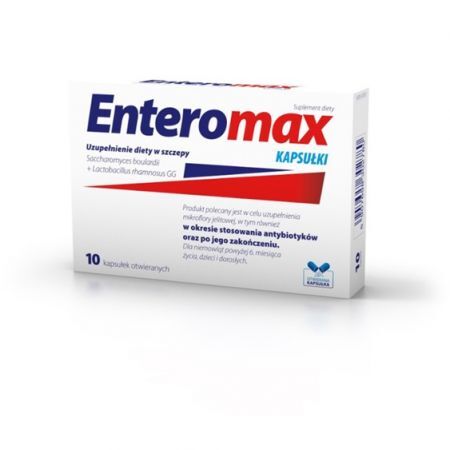 Enteromax 10 kapsułek