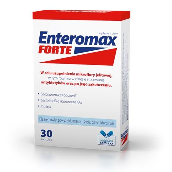 Enteromax Forte kapsułki, 30 szt.