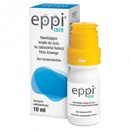 Eppi Care krople do oczu nawilżające i ochronne, 10 ml