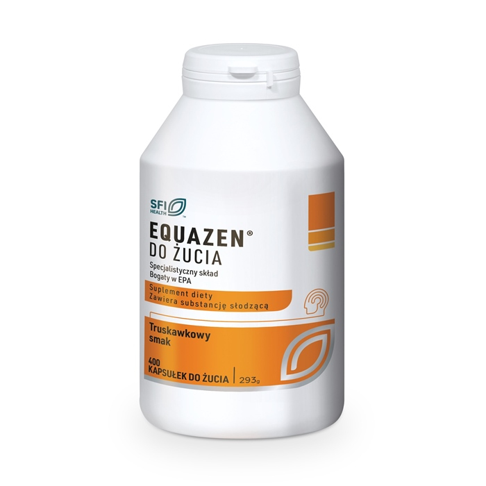 Equazen kapsułki do do żucia z kwasami omega 3 , 360 + 40 szt.