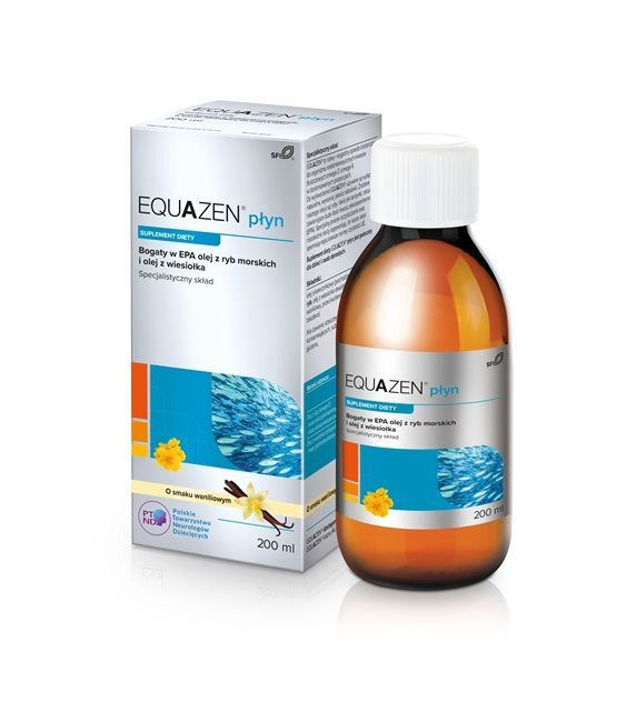 Equazen płyn o smaku waniliowym, 200 ml
