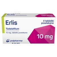 Erlis 10 mg 4 tabletki powlekane