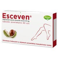 Esceven 167 mg 40 tabletek powlekanych