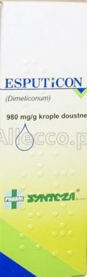 Esputicon krople 5 g / Wzdęcia u dzieci