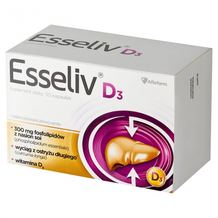 Esseliv D3 50 kapsułek