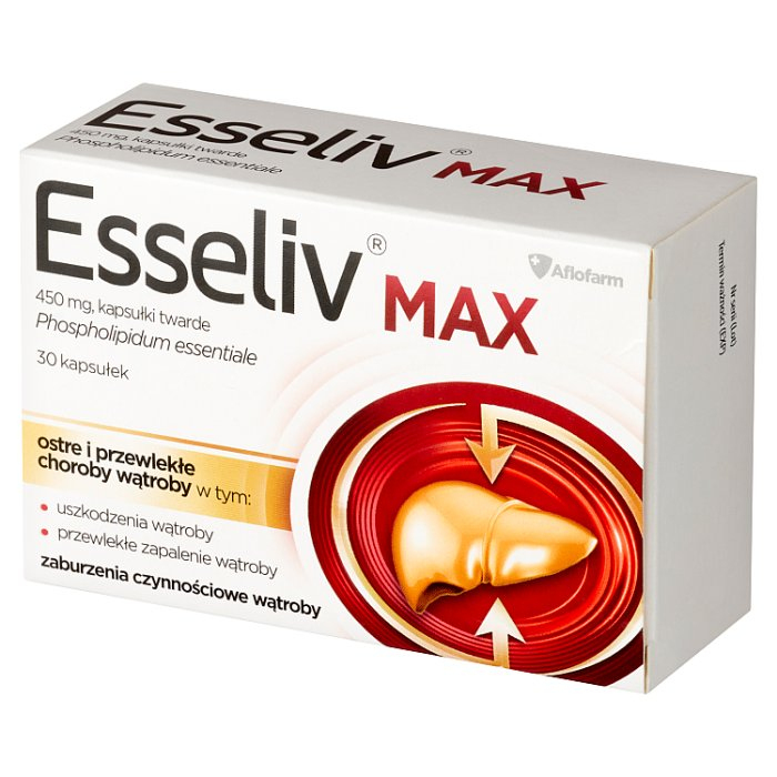 Esseliv Max 450 mg 30 kapsułek