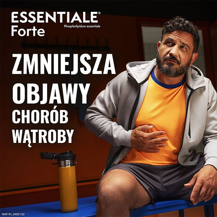 Essentiale Forte 300 mg kapsułki twarde na dolegliwości wątrobowe, 50 szt.