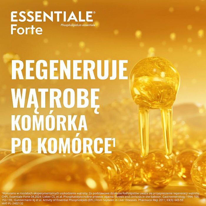 Essentiale Forte 300 mg kapsułki na wątrobę, 90 szt.