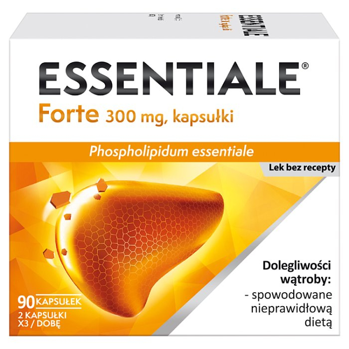Essentiale Forte 300 mg kapsułki na wątrobę, 90 szt.