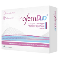 Establo Pharma Inofem Duo tabletki do ssania o smaku malinowym, 24 szt.