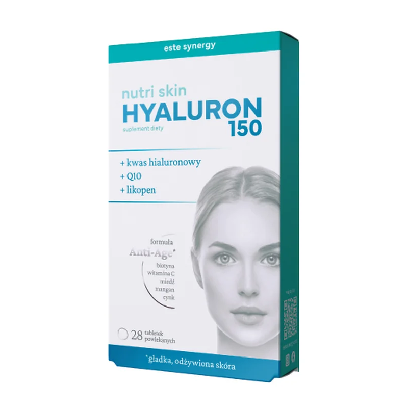 Este Synergy Nutri Skin Hyaluron 150 tabletki, 28 szt.