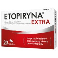 Etopiryna Extra 20 tabletek
