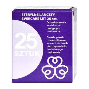 Evercare Let Lancety 25 szt.