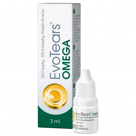 EvoTears Omega krople do oczu, 3 ml