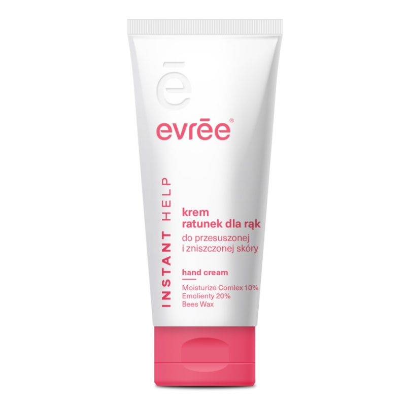 Evree Instant Help krem ratunek dla rąk do przesuszonej i zniszczonej skóry, 75 ml