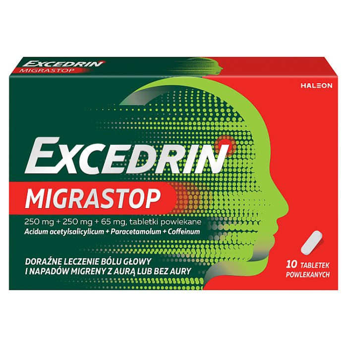 Excedrin Migrastop 10 tabl.