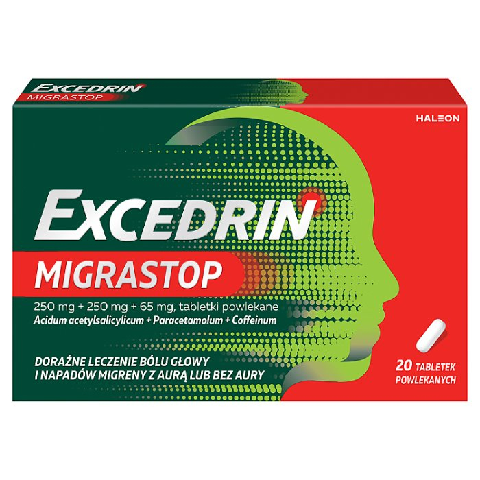 Excedrin Migrastop 20 tabl.