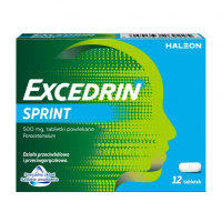 Excedrin Sprint tabletki powlekane, 12 szt.