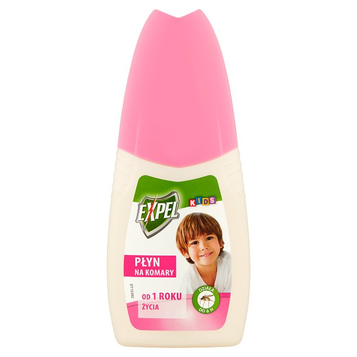 Expel Kids płyn na komary dla dzieci w sprayu, 60 ml