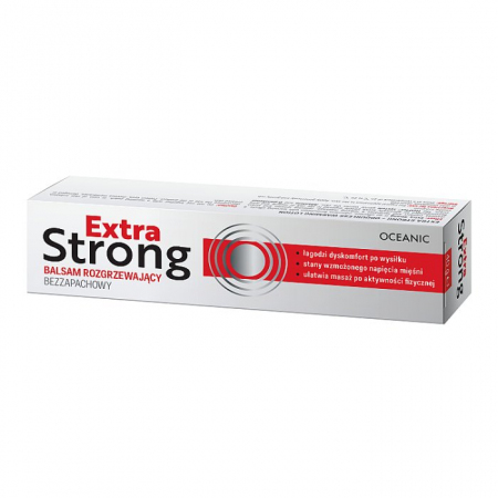 Extra Strong Balsam rozgrzewający bezzapachowy, 40 g