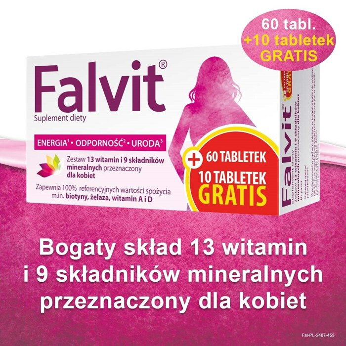 Falvit tabletki, 70 szt.
